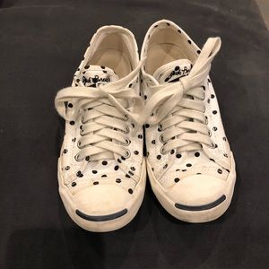 LTD Edition Jack Purcell white w/ Black polkadot